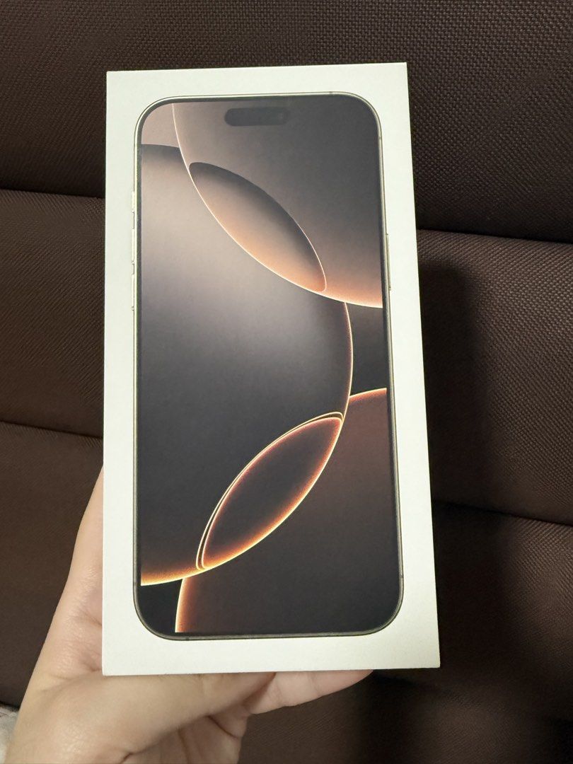 iPhone 16 Pro Max 256GB (Category: iPhone 16 Series) located in Cavite. Submitted by cha____r (Listing ID 1469680661, Image 1). Description: Hi! I’m selling my personal phone: iPhone 16 pro max Desert Titanium 256gb Bought personally in Digital Walker SM Aura Perfect condition ☺️ (put in cushioned case, with tempered glass & back protector since day 1) Cord is also wrapped with protector but I can remove for you Battery health: 94% No issues defi