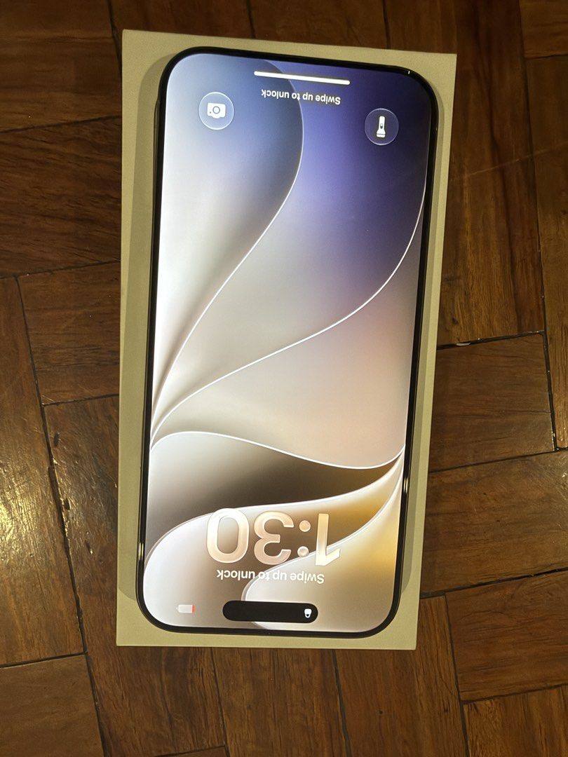 Iphone 16 pro max 256gb US version unlocked (Category: iPhone 16 Series) located in Quezon City. Submitted by roundtree33 (Listing ID 1469616553, Image 1). Description: Iphone 16 pro max 256 with box and usb c charger. 88% battery health. Flawless. No dents. US Version bigger battery. Esim only. With moft case included. Open line. Dual sim.