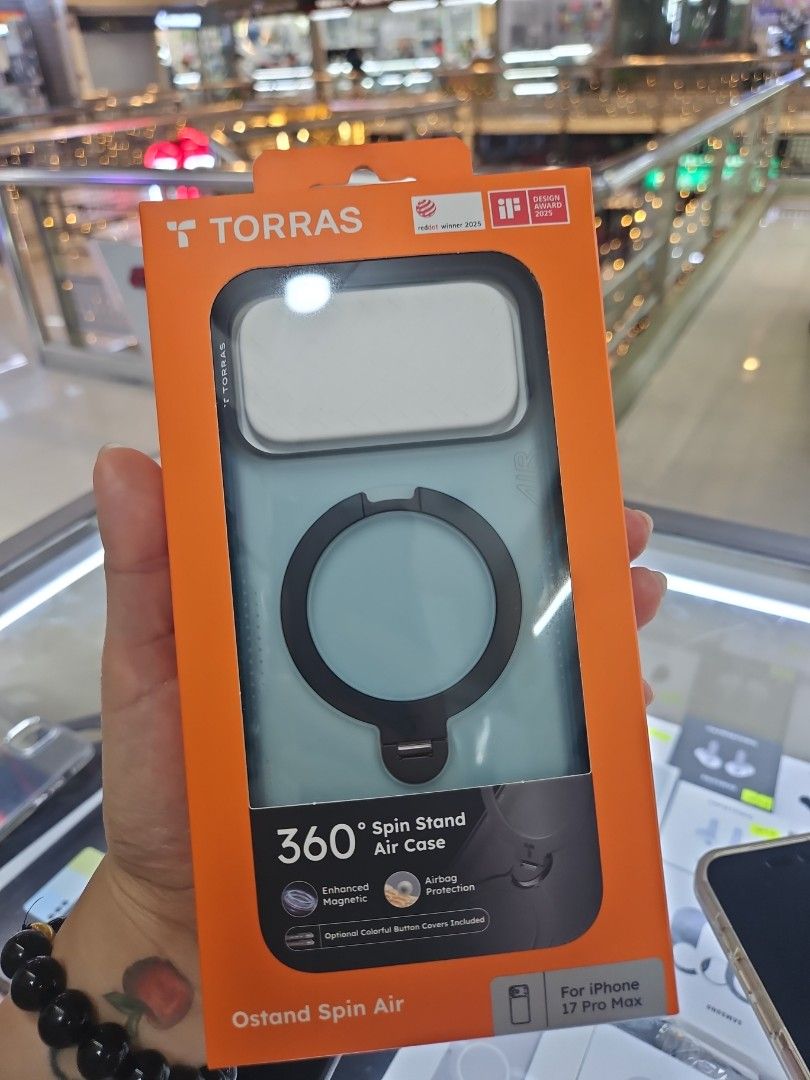 IPhone 17 pro max /18 pro max (Category: Cases & Sleeves) located in San Juan City. Submitted by rjean02 (Listing ID 1469684348, Image 1). Description: original torras Brandnew sealed.