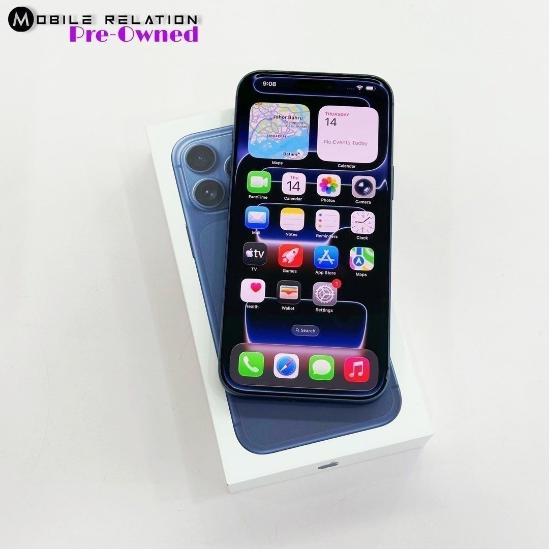 iPhone 17 Pro Max Deep Blue 512GB, Mobile Phones & Gadgets, Mobile ...