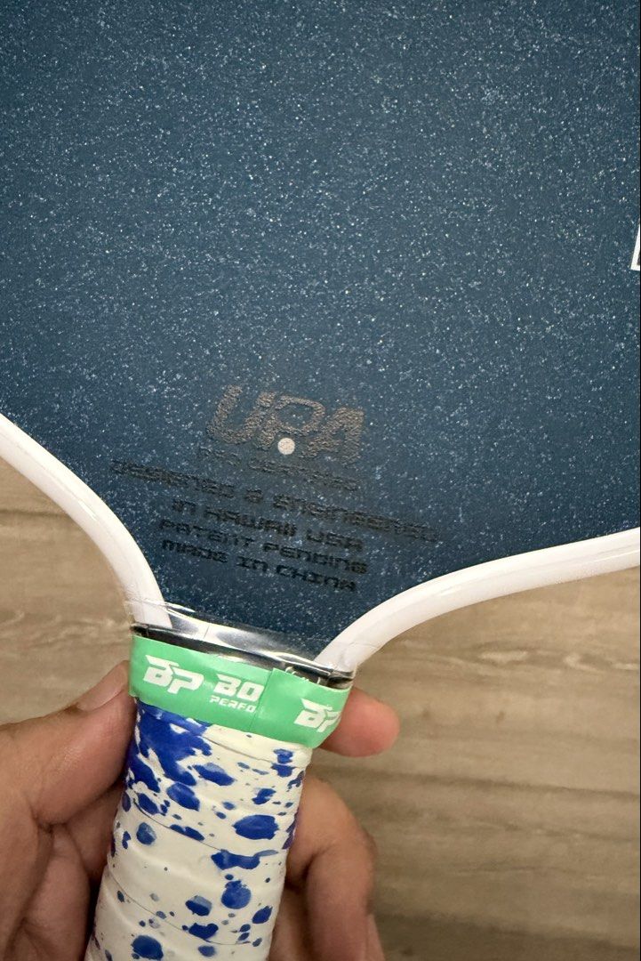 J6CR CBES (Category: Racket and Ball Sports) located in Muntinlupa City. Submitted by joboramos (Listing ID 1469576735, Image 3). Description: Honolulu J6CR (CBES) - white - barely used, not even used in OPs - 9.9/10 condition - clear edge tape and Bodhi overgrip since day 1 - clear plastic grip cover still intact - comes with original J6CR paddle cover RFS - extra paddle For lalamove pickup or meetups around Bulacan (Bustos, Baliuag, San Rafael,