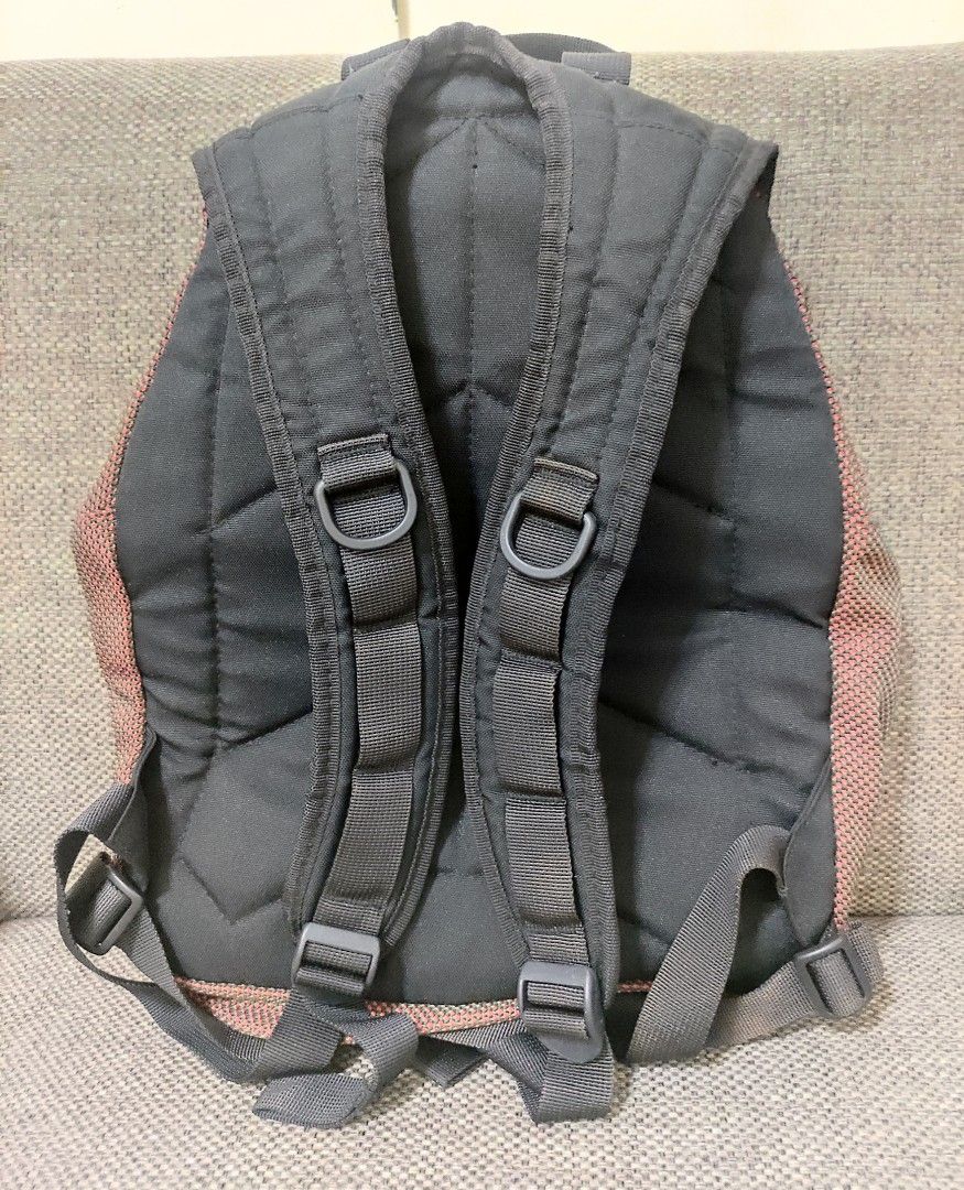 Jack Wolfskin Red & Black Textured Pattern Casual Daypack Backpack with Front Pocket (Category: Backpacks) located in Cavite. Submitted by dextermanalo28 (Listing ID 1469663626, Image 2). Description: Jack Wolfskin Red & Black Textured Pattern Casual Daypack Backpack with Front Pocket Designed and licensed by Jack Wolfskin, Germany.