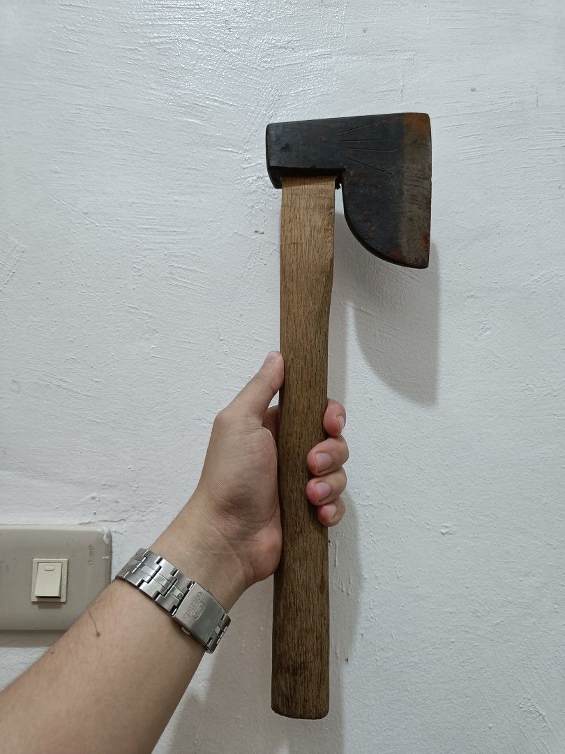 Japanese Axe (Category: Vintage Collectibles) located in Taguig. Submitted by ashicollection (Listing ID 1469638844, Image 1). Description: Please read! For sure buyer only! NO COD/COP No reservation The items will be sold to the first payer w/o prior notice. Verbal reservations are not acceptable. Note: All items are vintage. Please manage your expectations accordingly. G cash payment. Shipping via Lalamove Metro Manila. For province: J and T Sh