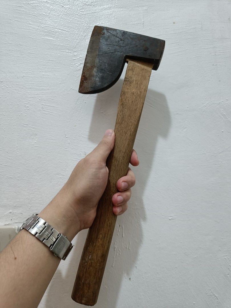 Japanese Axe (Category: Vintage Collectibles) located in Taguig. Submitted by ashicollection (Listing ID 1469638844, Image 3). Description: Please read! For sure buyer only! NO COD/COP No reservation The items will be sold to the first payer w/o prior notice. Verbal reservations are not acceptable. Note: All items are vintage. Please manage your expectations accordingly. G cash payment. Shipping via Lalamove Metro Manila. For province: J and T Sh