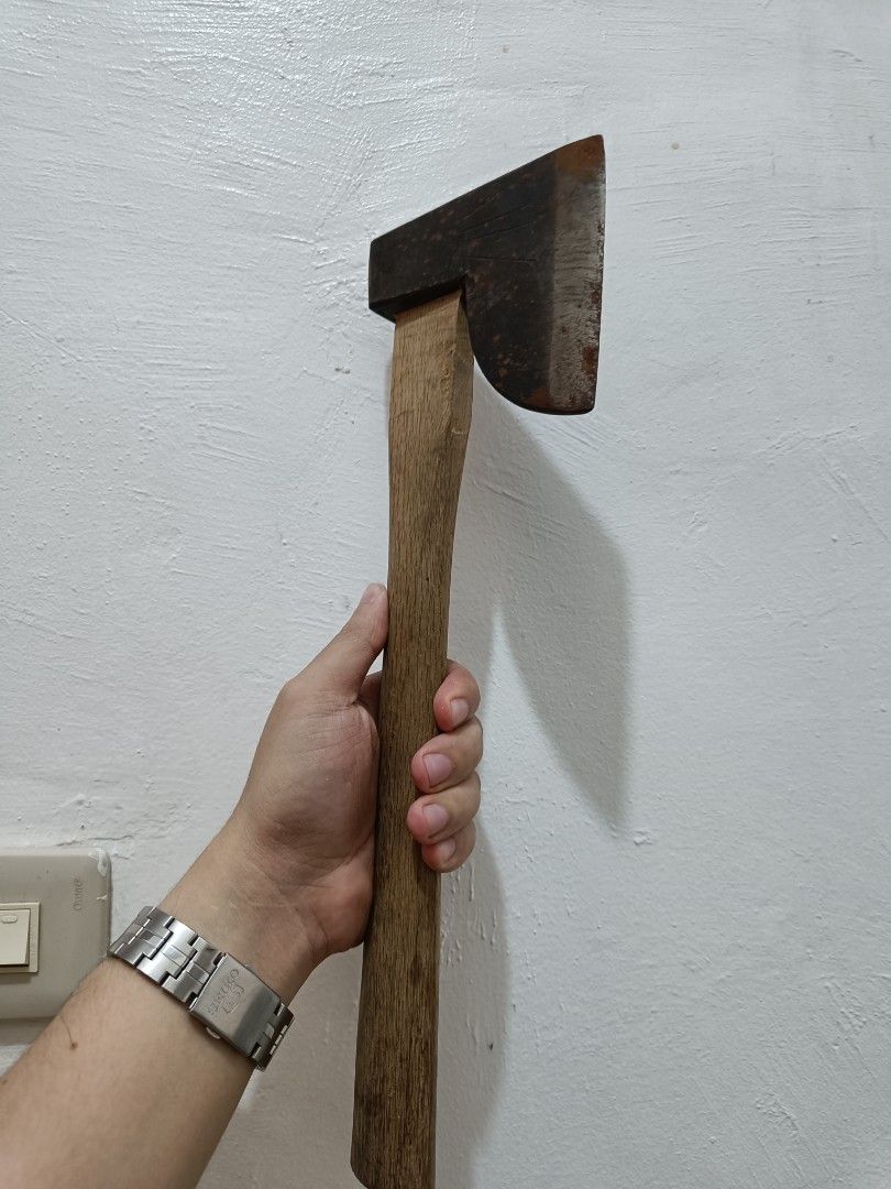 Japanese Axe (Category: Vintage Collectibles) located in Taguig. Submitted by ashicollection (Listing ID 1469638844, Image 2). Description: Please read! For sure buyer only! NO COD/COP No reservation The items will be sold to the first payer w/o prior notice. Verbal reservations are not acceptable. Note: All items are vintage. Please manage your expectations accordingly. G cash payment. Shipping via Lalamove Metro Manila. For province: J and T Sh