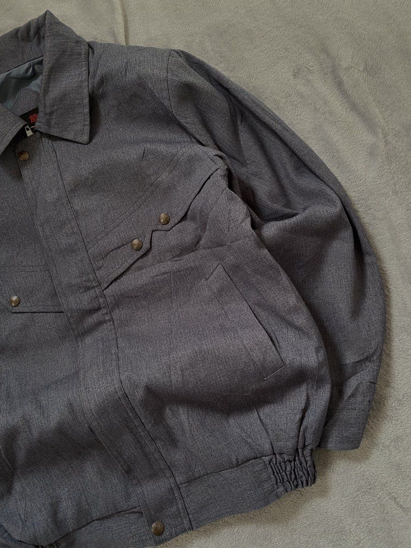Japanese Harrington Jacket (Category: Coats, Jackets and Outerwear) located in Manila. Submitted by fitmitless.fl (Listing ID 1469726020, Image 3). Description: width: 23-24 length: 26 color rate:10/10 condition:10/10 Issue: n/a.