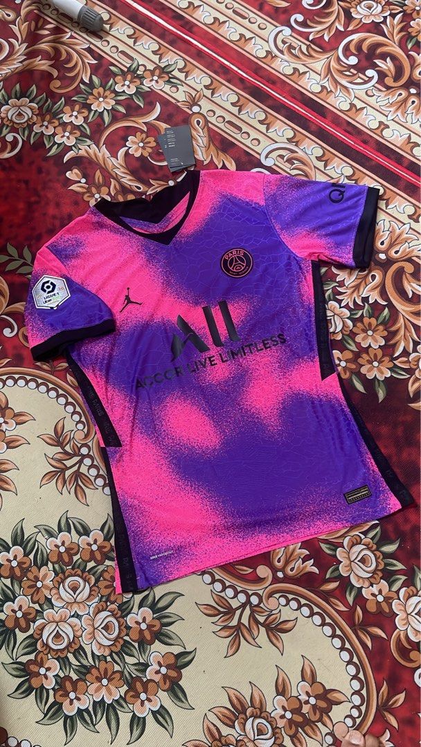 Jersey PSG Fourth Kit 20/21 Player Issue, Men's Fashion, Activewear on ...