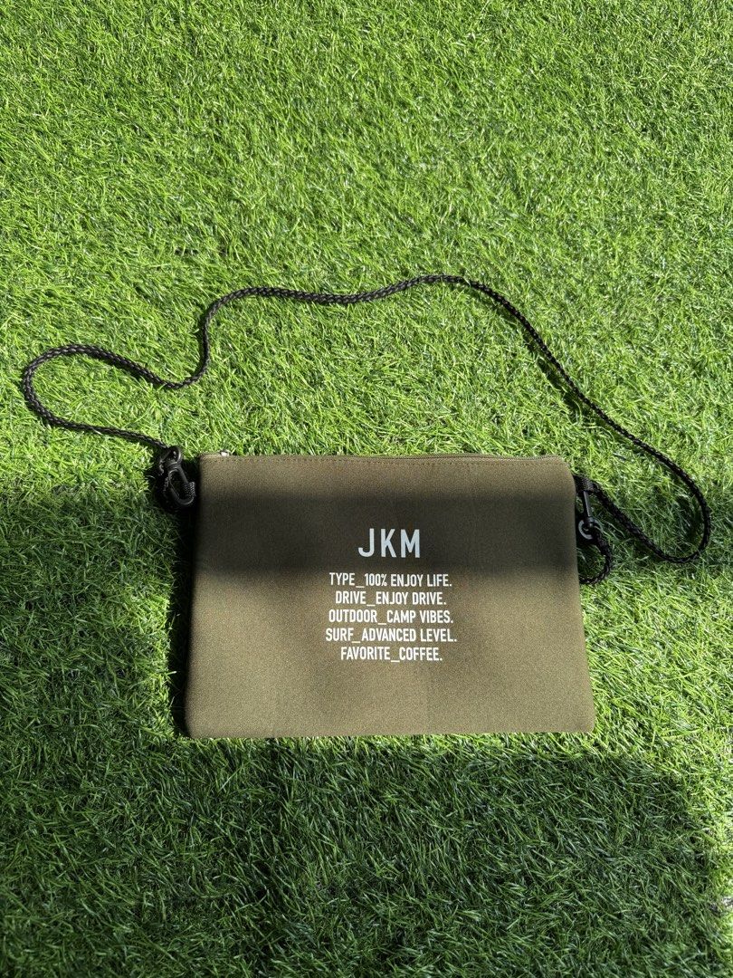 JKM Sacoche (Category: Sling Bags) located in Makati City. Submitted by thethrilltofind (Listing ID 1469709170, Image 1). Description: JKM Sacoche Bag Olive Green ₱200 only.