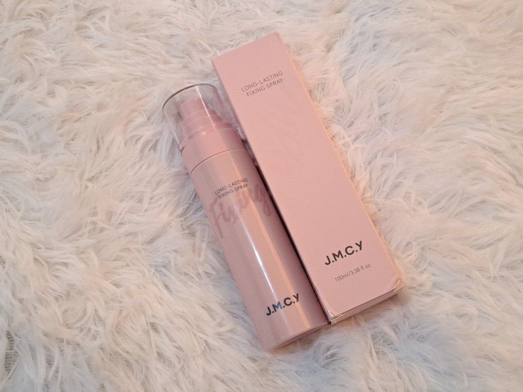 JMCY Fixing Spray (Category: Makeup) located in Bulacan. Submitted by queen08_ (Listing ID 1469572890, Image 1). Description: - Never been used - Still Full.