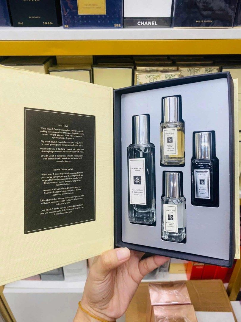 JO MALONE WHITEMOSS & SNOWDROP COLLECTION | PREMIUM QUALITY (Category: Fragrance & Deodorants) located in Quezon City. Submitted by embere_shop (Listing ID 1469575966, Image 1). Description: 📌 Perfect for yourself or as a gift! ✨ Whether you’re treating yourself or looking for a gift for birthdays and any special occasion, this is a great choice. 💗 The scent is very close to 0G and long-lasting, perfect if you want something that smells premium