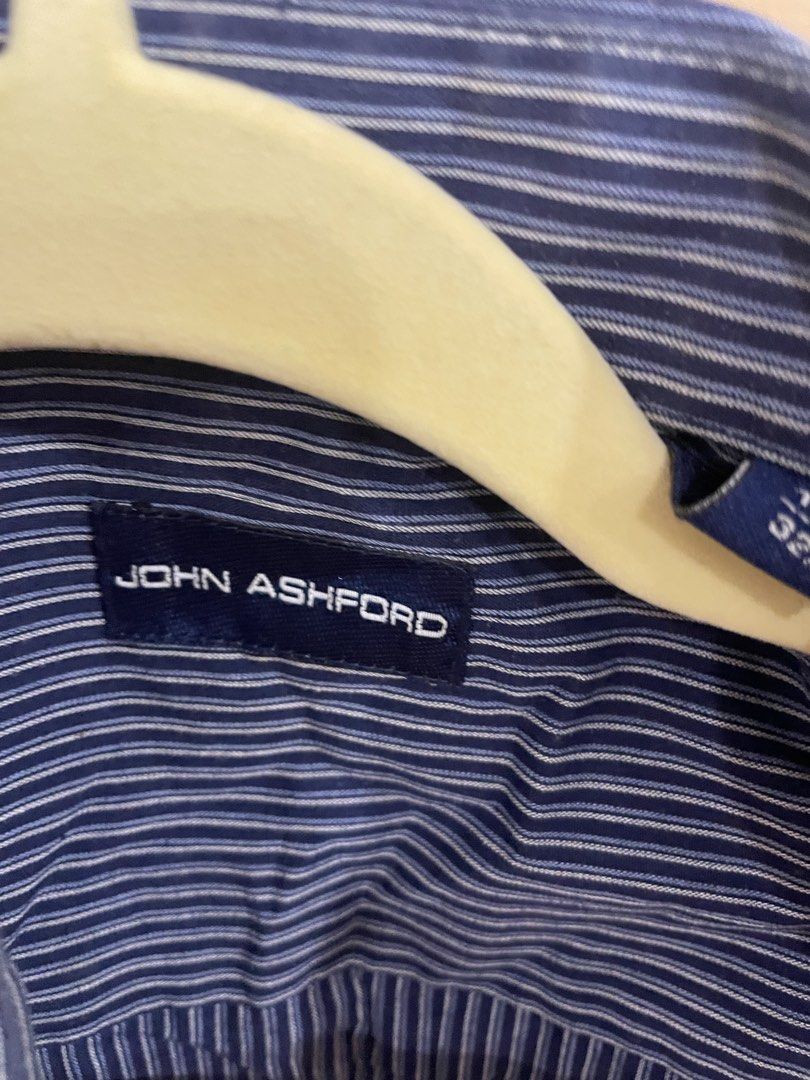 JOHN ASHFORD STRIPED LONG SLEEVES (Category: Formal Shirts) located in Manila. Submitted by bedlambuzz (Listing ID 1469694079, Image 3). Description: WYSIWYG USED MAY HAVE SOME MINOR FLAWS BUT THESE WERE STORED WELL AND PROPERLY.