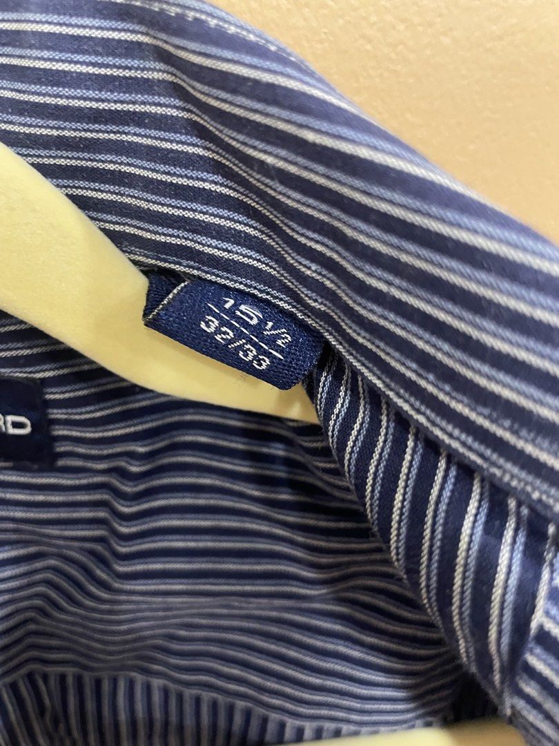JOHN ASHFORD STRIPED LONG SLEEVES (Category: Formal Shirts) located in Manila. Submitted by bedlambuzz (Listing ID 1469694079, Image 2). Description: WYSIWYG USED MAY HAVE SOME MINOR FLAWS BUT THESE WERE STORED WELL AND PROPERLY.