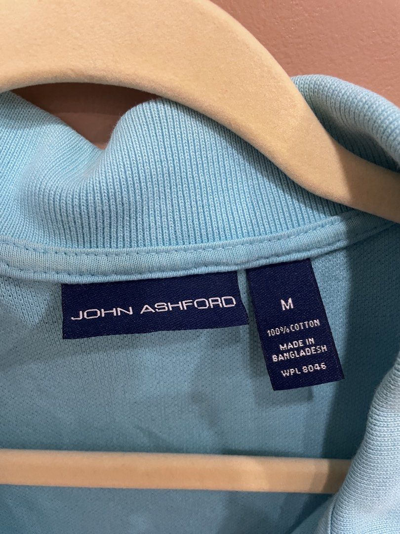 JOHN ASHFORD TEAL POLO COLLARED SHIRT (Category: Tshirts & Polo Shirts ) located in Manila. Submitted by bedlambuzz (Listing ID 1469692463, Image 2). Description: WYSIWYG USED MAY HAVE SOME MINOR FLAWS BUT THESE WERE STORED WELL AND PROPERLY.