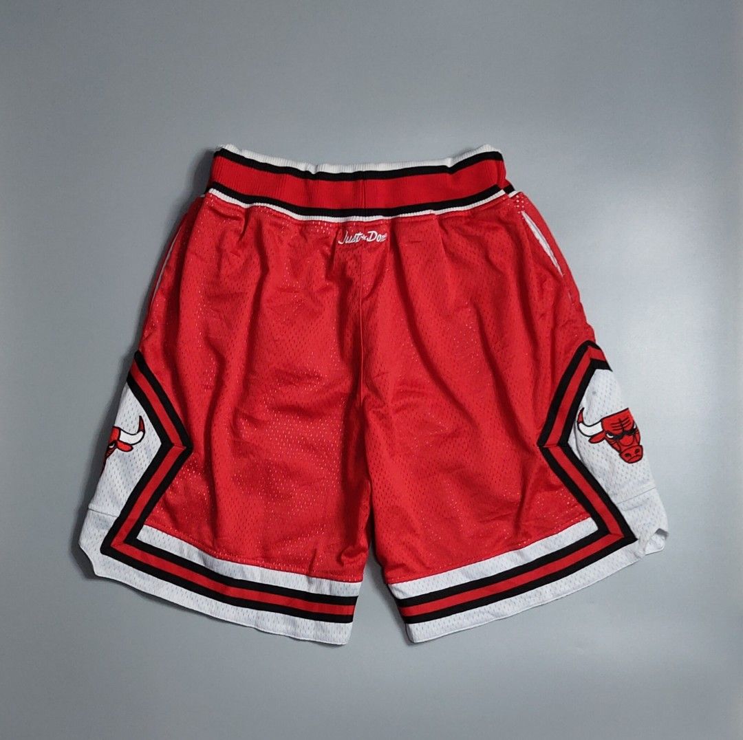 Just Don x Chicago Bulls (Category: Shorts) located in Bolinao. Submitted by tokiya. (Listing ID 1469610988, Image 3). Description: Just Don x Chicago Bulls Size 32-34x19 Excellent Condition No Issue Missing lace pero masikip garter.