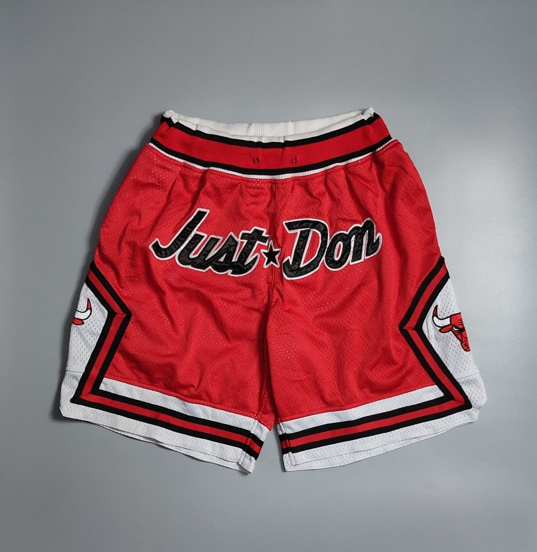 Just Don x Chicago Bulls (Category: Shorts) located in Bolinao. Submitted by tokiya. (Listing ID 1469610988, Image 2). Description: Just Don x Chicago Bulls Size 32-34x19 Excellent Condition No Issue Missing lace pero masikip garter.