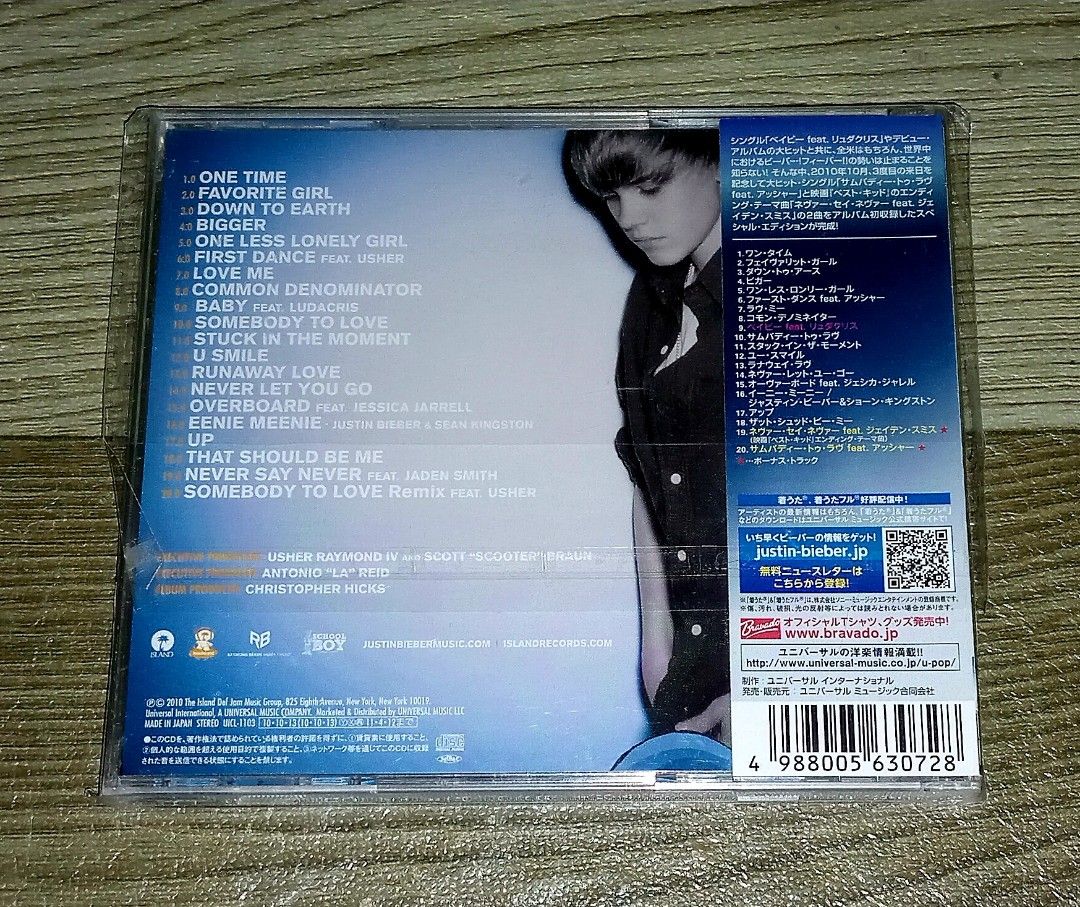 JUSTIN BIEBER MY WORLDS CD JAPAN (Category: CDs & DVDs) located in Talavera. Submitted by thalifan46 (Listing ID 1469653649, Image 3). Description: JUSTIN BIEBER MY WORLDS CD JAPAN NOTE : WAG NA LANG MAG MESSAGE KUNG HINDI NAMAN INTERESADO SA ITEM AT HANAP LANG AY KAKWENTUHAN.. WHAT YOU SEE IS WHAT YOU GET 100% ORIGINAL AUTHENTIC.. MOP : GCASH OR PALAWAN.. COURIER :LBC, JRS, J&T.. STRICTLY NO COD‼️.