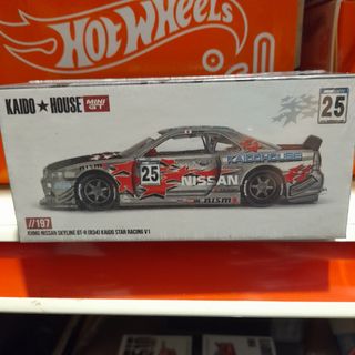 Kaido House Mini GT Nissan Skyline GT-R R34 Kaido Works V4, Toys ...