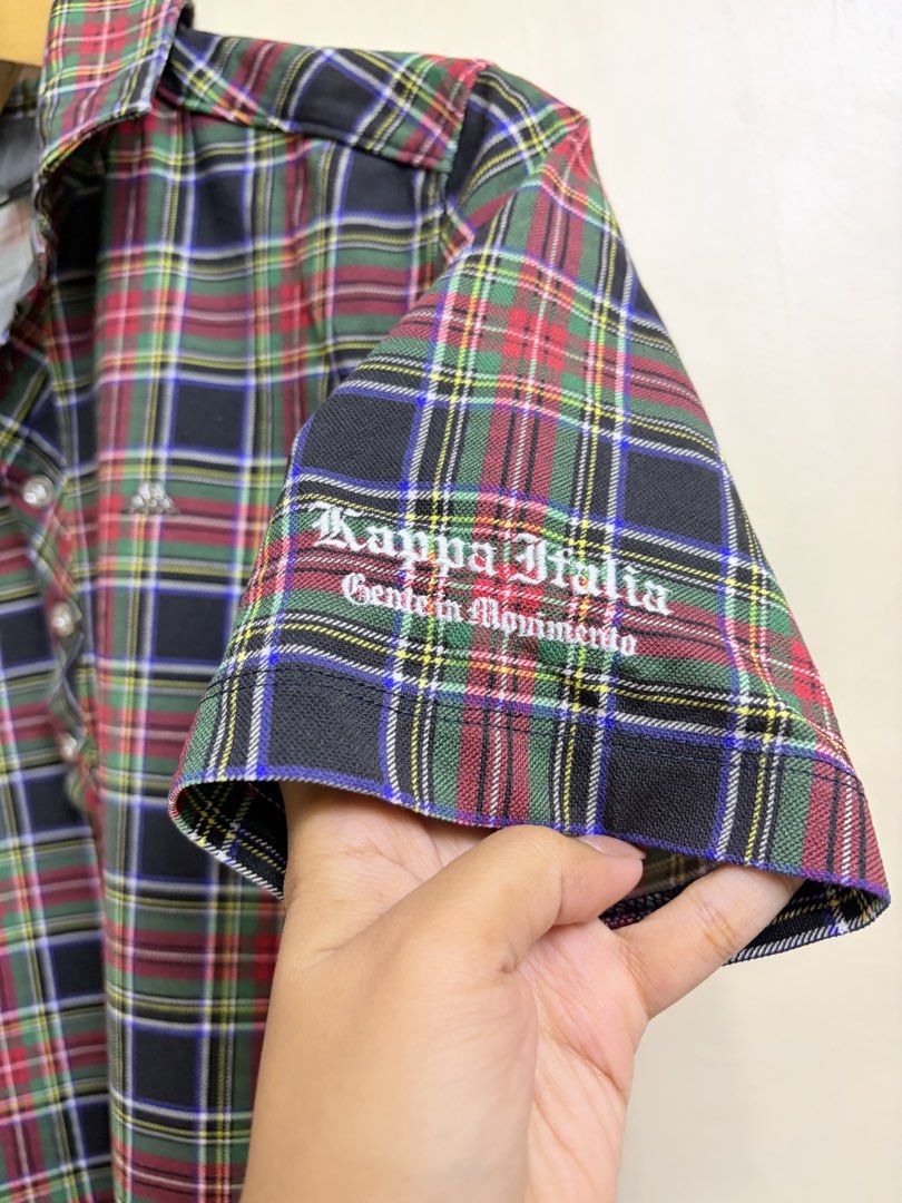 Kappa Checkered Polo Shirt (Category: Tshirts & Polo Shirts ) located in Ajuy. Submitted by sothat_ara (Listing ID 1469709686, Image 3). Description: Fit to Medium (Large on Tag) Pm me for more info.