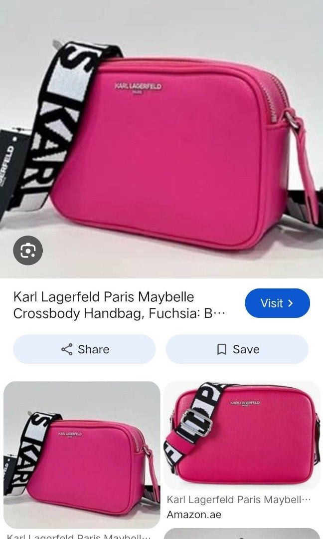 Karl Lagerfeld (Category: Cross-body Bags) located in Angeles City. Submitted by mjshoppingretail (Listing ID 1469623690, Image 3). Description: orig Karl lagerfeld.