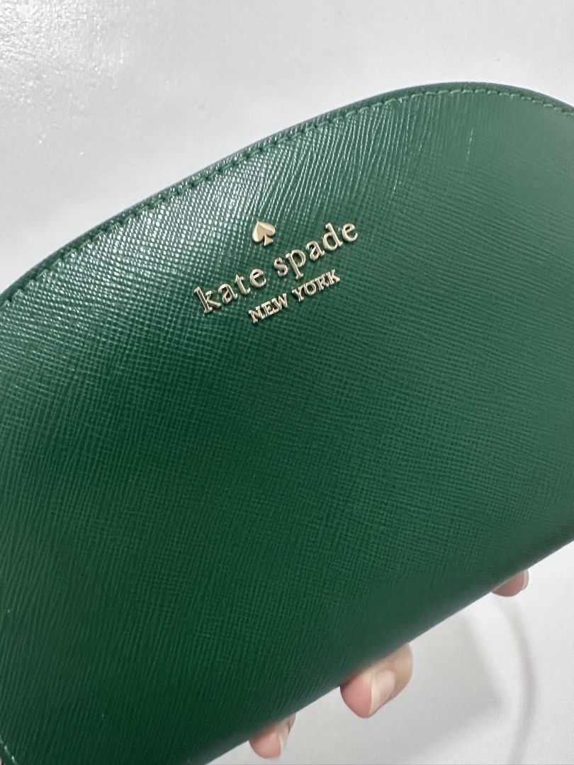 Kate spade perry saffiano dome (Category: Cross-body Bags) located in Malabon City. Submitted by seseche (Listing ID 1469718858, Image 3). Description: Kate spade Perry Saffiano leather dome bag in color deep jade.