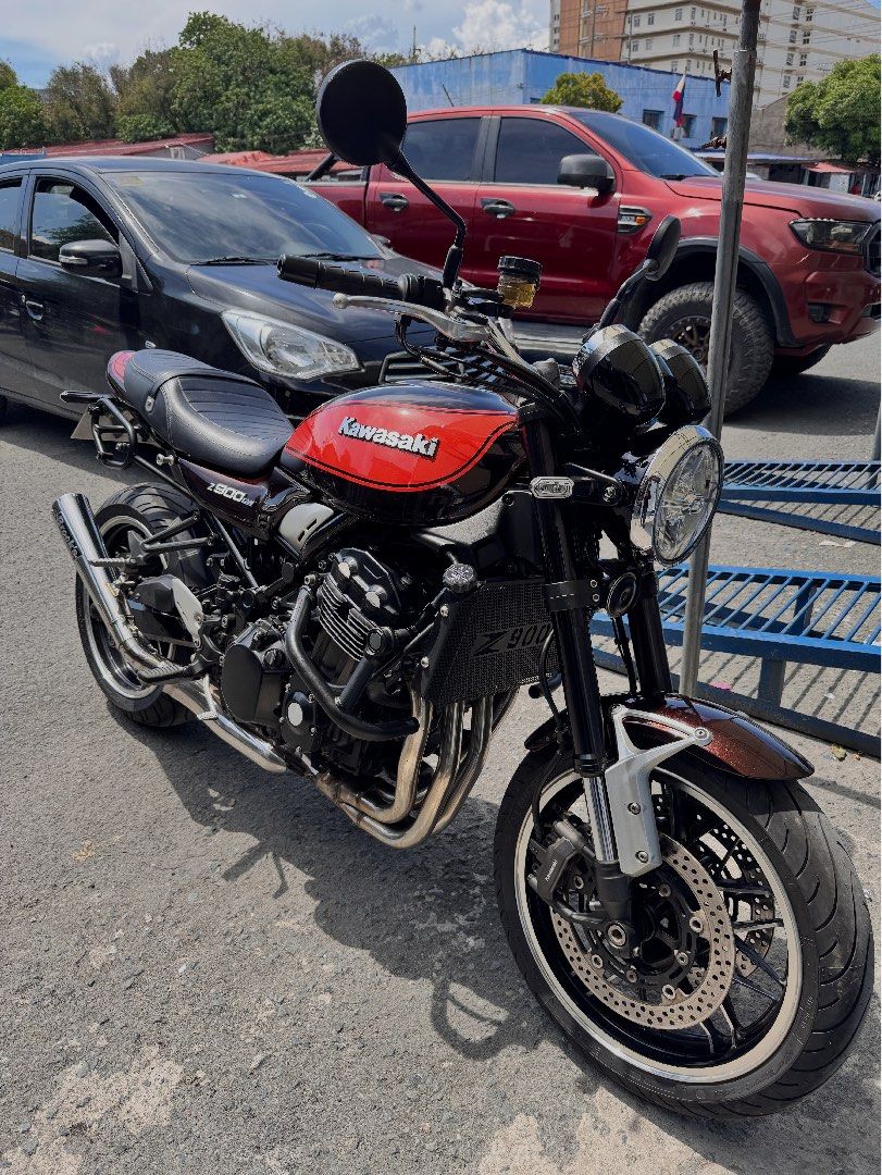 Kawasaki Z900RS Motorcycle (Category: Motorbikes for Sale) located in Paranaque City. Submitted by princeloki78 (Listing ID 1469738511, Image 1). Description: Selling my personal bike Registered under my name, I’m the 2nd owner. 9k+ mileage Well maintained New tires 100% Registered until 2027 Complete papers 2019 acquired.