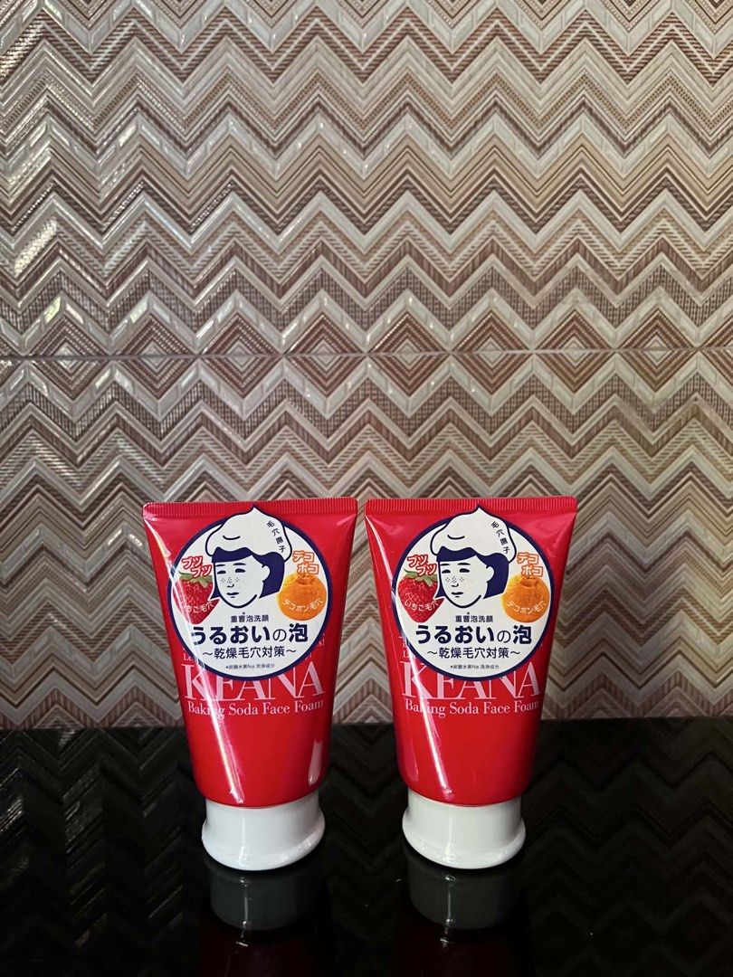 Keana Baking Soda Face Foam Cleanser 2 Pack (Category: Face Care) located in Manila. Submitted by crdavid_ (Listing ID 1469617227, Image 1). Description: ₱480 each / 2 Available - Product: Keana Baking Soda Face Foam (Japanese facial cleanser) - Quantity: 2 tubes - Condition: Brand new, unopened, and sealed - Benefits: Targets dry pores and provides deep skin hydration - Reason for selling: Bought extra during a recent trip.