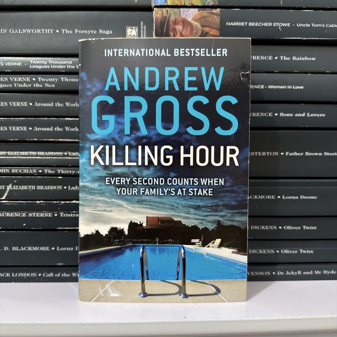 Killing Hour by Andrew Gross (Category: Storybooks) located in Lingayen. Submitted by readwjane (Listing ID 1469592453, Image 1). Description: - Title: Thriller Novel by Andrew Gross - Genre: Suspense / Mystery with plenty of twists - Format: Paperback edition - Condition: Standard reading copy - Mode of Payment: GCash or BPI - Shipping: Via J&T Express or Same-Day Delivery (Metro Manila).