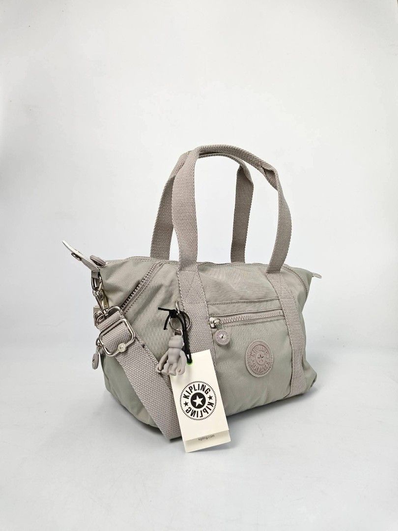 KIPLING art mini tote bag sling bag ash grey (Category: Cross-body Bags) located in Quezon City. Submitted by brittneytan (Listing ID 1469608258, Image 3). Description: .
