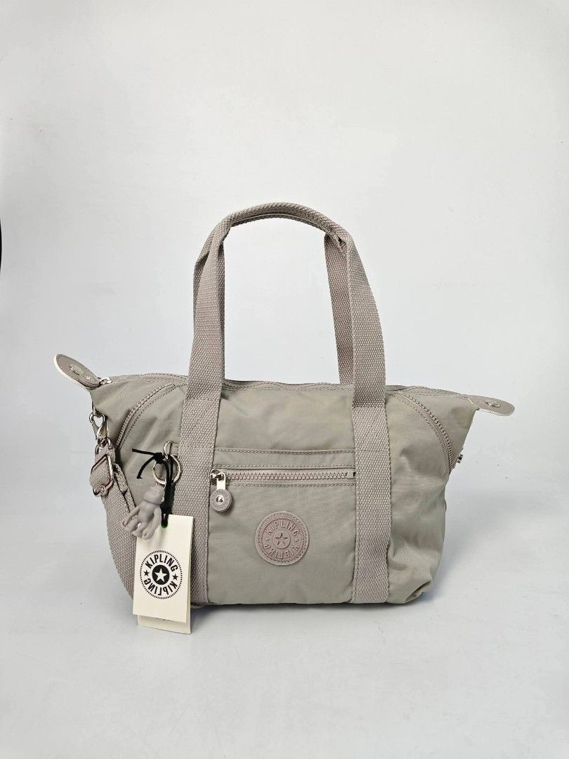 KIPLING art mini tote bag sling bag ash grey (Category: Cross-body Bags) located in Quezon City. Submitted by brittneytan (Listing ID 1469608258, Image 2). Description: .
