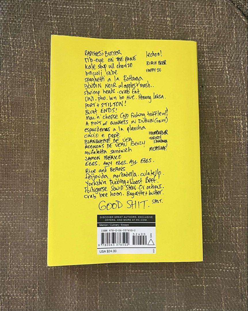 kitchen confidential by anthony bourdain (Category: Storybooks) located in Las Pinas. Submitted by janiah1738 (Listing ID 1469724615, Image 2). Description: - read once - in good condition .