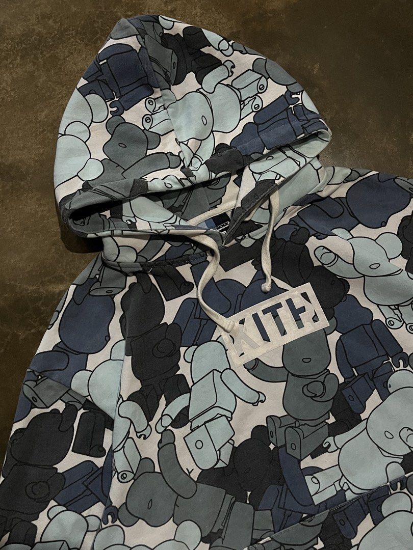 KITH x BEARBRICK (Category: Activewear) located in Angeles City. Submitted by ds.thrift (Listing ID 1469656860, Image 3). Description: KITH x BEARBRICK SIZE XL ON TAG WIDTH 26 LENGHT 29 GOOD CONDITION ISSUE:CHIPS ON KITH LOGO/MINIMAL YELLOW STAIN SEE THE LAST PIC BUT STILL CAN REMOVE .