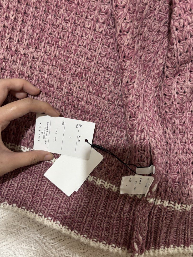 Knitted Cardigan (Category: Coats, Jackets and Outerwear) located in Caloocan City. Submitted by chleeo.lscn (Listing ID 1469695696, Image 3). Description: w/ tag.