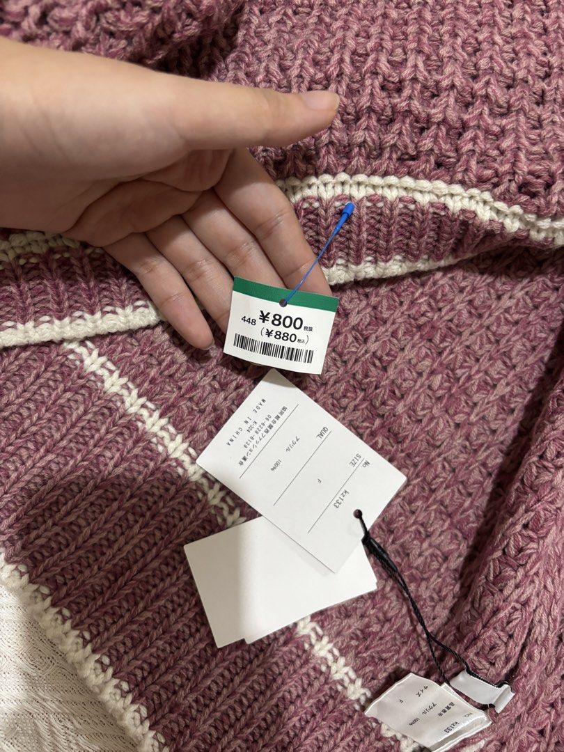 Knitted Cardigan (Category: Coats, Jackets and Outerwear) located in Caloocan City. Submitted by chleeo.lscn (Listing ID 1469695696, Image 2). Description: w/ tag.