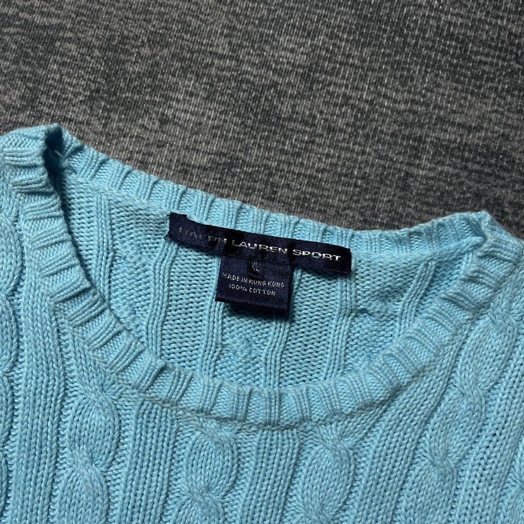 Knitted rl (Category: Longsleeves) located in Manila. Submitted by prjt_archive (Listing ID 1469747018, Image 3). Description: 24x27 No flaws Authentic .
