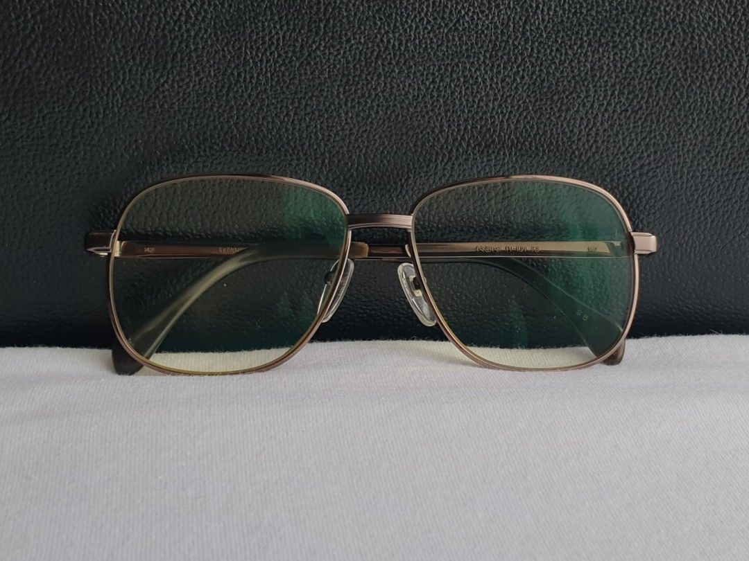 Koki Masunaga Solid Titanium Eyeglass Frame (Category: Sunglasses & Eyewear) located in Quezon City. Submitted by WasalakTwo (Listing ID 1469655720, Image 1). Description: Made in Japan Durable and high quality Goodcondition Clean and presentable Lens are graded, but replaceable Open for delivery nationwide Front Width 13.7cm Front Height 4.9cm.