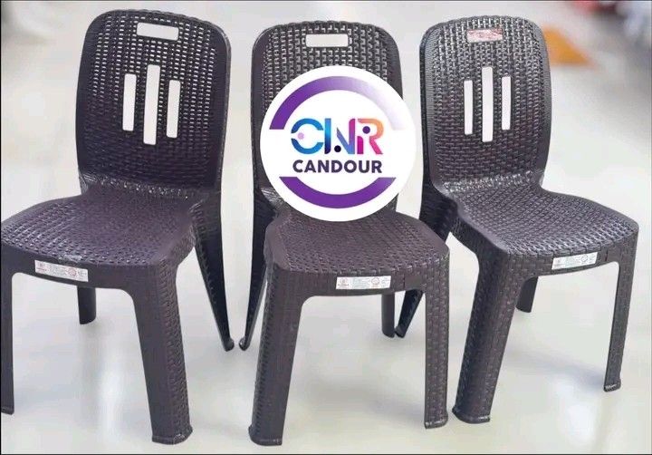 Krisan Rattan Plastic Chair Dark Brown (Category: Chairs) located in Quezon City. Submitted by marecel146 (Listing ID 1469713492, Image 1). Description: - Color: Dark brown with stylish woven rattan texture - Design: Stackable to save space, with a built-in handle slot and 3 ventilation slits - Durability: Sturdy construction featuring a QC quality sticker - Versatility: Ideal for indoor/outdoor dining, balconies, cafes, and events - Condition: B