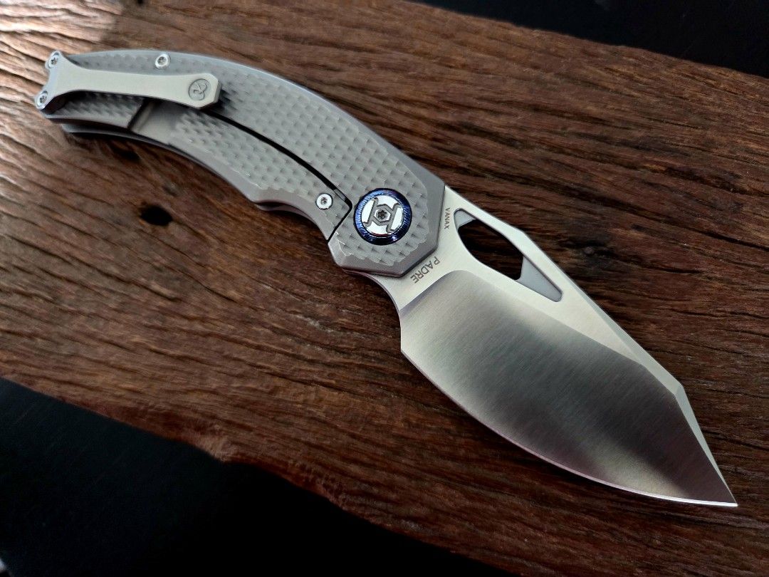 Kunwu Padre Titanium Vanax (Category: Home Improvement Tools & Accessories) located in Marikina City. Submitted by knifeandtoolphilippines (Listing ID 1469623509, Image 2). Description: Fixed Price No Haggling No Trades Brand New Complete Premium Vanax Steel Titanium Scales.