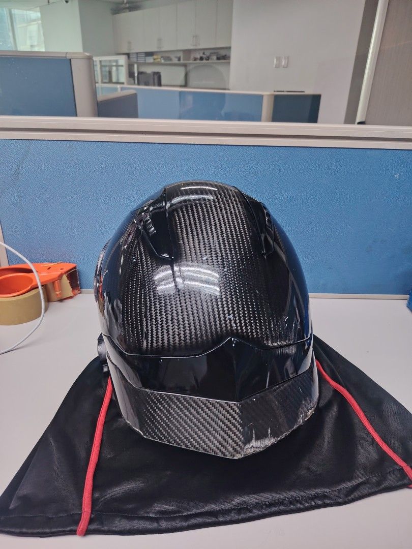 KYT NXRace Carbon Helmet Size L with Intercom (Category: Headphones & Headsets) located in San Mateo. Submitted by sunday060390 (Listing ID 1469590596, Image 2). Description: Selling KYT NX Race Carbon lodi Large size May mga Gasgas due daily used pero goods n goods pang porma makapal pa foam Php 6k Only Ortigas Or San mateo rizal Pick up..
