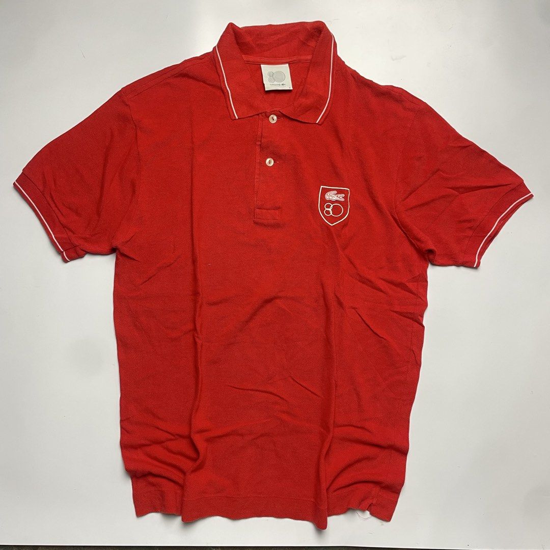 LAC O STE 80th anniversary (Category: Tshirts & Polo Shirts ) located in Iloilo. Submitted by nextwearco_ilo (Listing ID 1469722256, Image 1). Description: 🐊Lac 0 ste 80th Anniversary - Authentic • Almost new condition • 20 x 28 ( Medium) • Need wash only ( Fresh from bale ) ₱ 1,000 Only Loc : Iloilo city Dm.