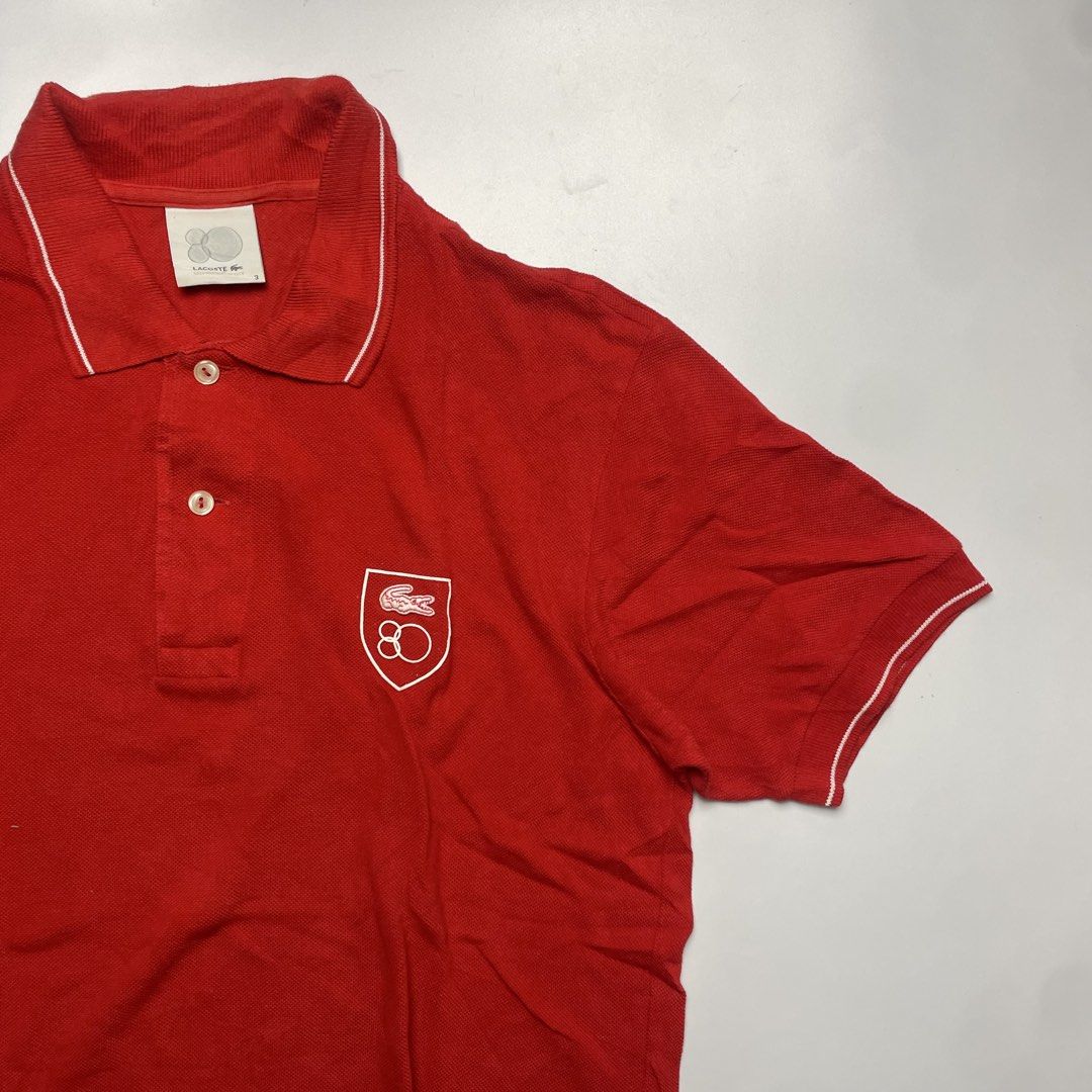 LAC O STE 80th anniversary (Category: Tshirts & Polo Shirts ) located in Iloilo. Submitted by nextwearco_ilo (Listing ID 1469722256, Image 2). Description: 🐊Lac 0 ste 80th Anniversary - Authentic • Almost new condition • 20 x 28 ( Medium) • Need wash only ( Fresh from bale ) ₱ 1,000 Only Loc : Iloilo city Dm.