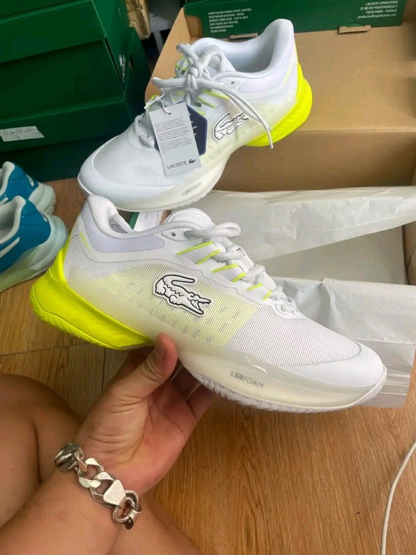 Lacoste AG-LT23 Ultra (Category: Racket and Ball Sports) located in Manila. Submitted by clevercrystal_254bfe (Listing ID 1469642077, Image 1). Description: lacoste AG-LT23 Ultra all size are available Interested Please send size Order We accept COD No Cancelation Order Same Day Delivery.
