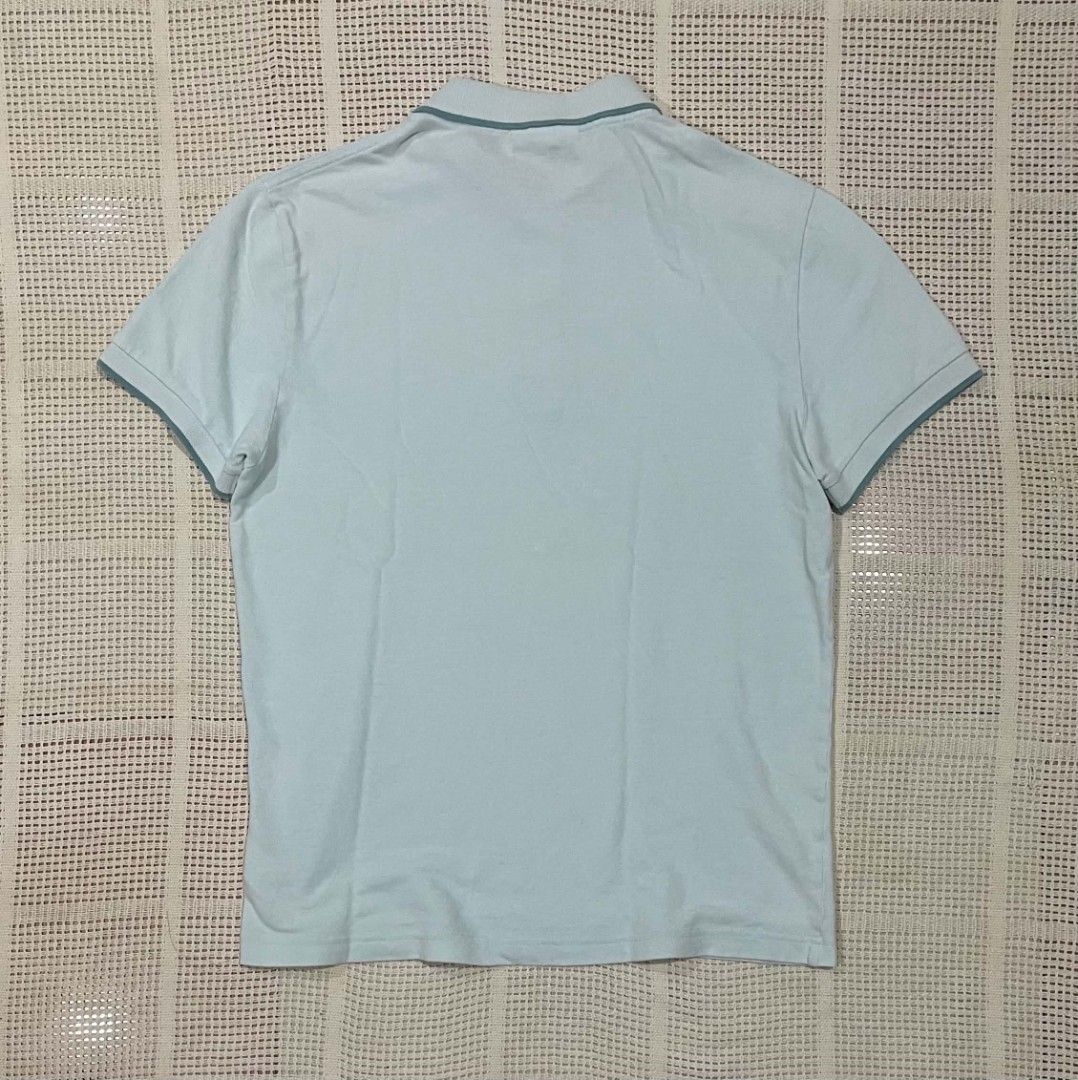 Lacoste Basic Logo Polo Shirt ( Slim Fit ) (Category: Luxury Apparel) located in Bacolod City. Submitted by abkicks_apparel (Listing ID 1469728594, Image 2). Description: Lacoste Basic Logo Polo Shirt ( Slim Fit ) Size 4 on Tag W21 L27 Authentic Original Excellent Condition No Hidden Issues .