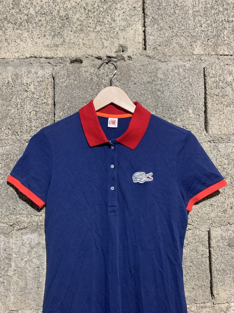 Lacoste Big Logo Dress (Category: Dresses) located in Bacolod City. Submitted by d_archives (Listing ID 1469636324, Image 3). Description: Lacoste Big Logo Dress 19 Width 36 Length Small-Med Like New 10/10 Color No Issue .