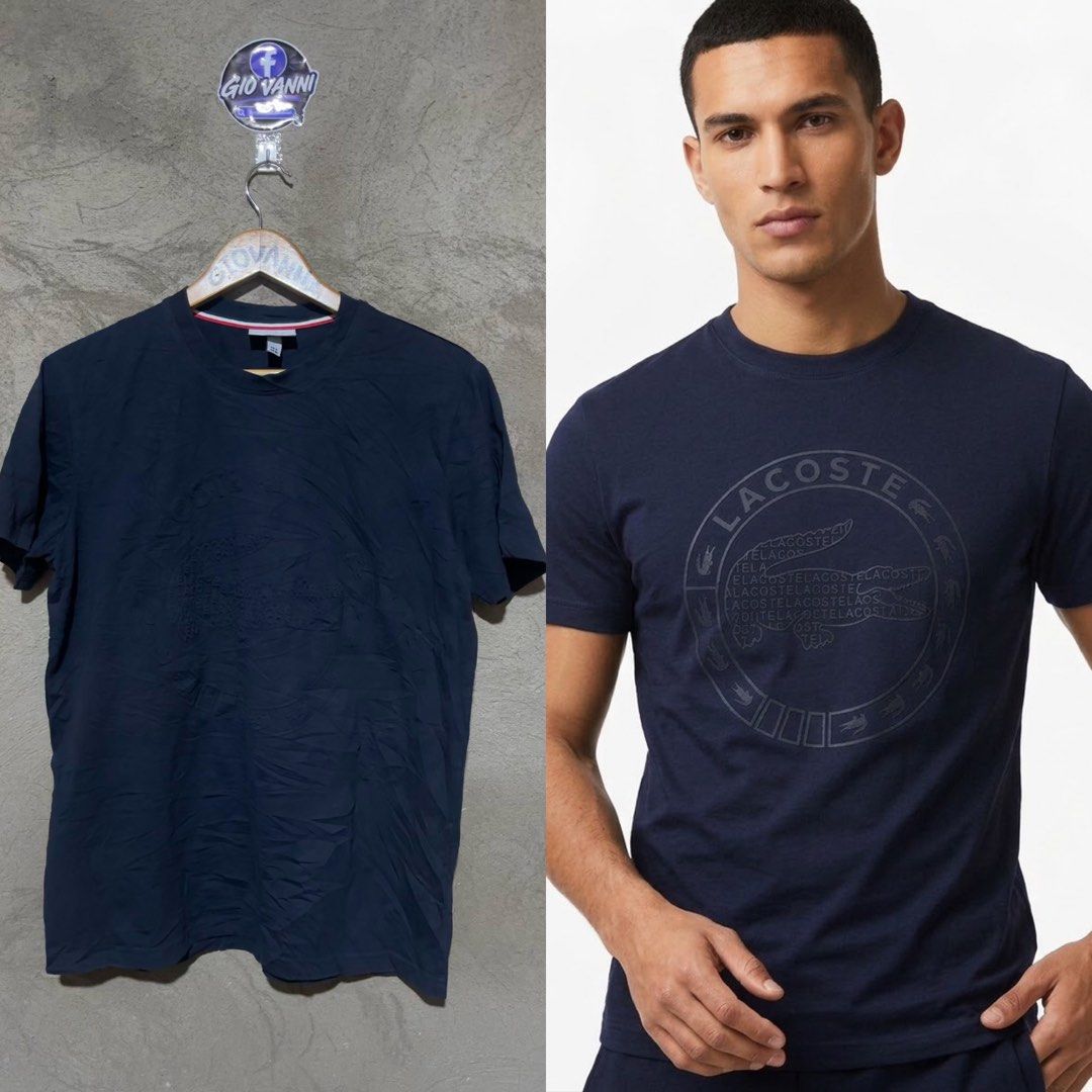 Lacoste embossed tone-on-tone graphic (Category: Tshirts & Polo Shirts ) located in Ozamiz City. Submitted by quick_done_deals (Listing ID 1469735404, Image 1). Description: 🛒 ** Lacoste embossed tone-on-tone graphic ** 🐊 💯 Excellent Condition 📐 Dimes: L28xW21 (M) 🔍 Issue: None 🎨 Color Rate: 9.5 / 10.