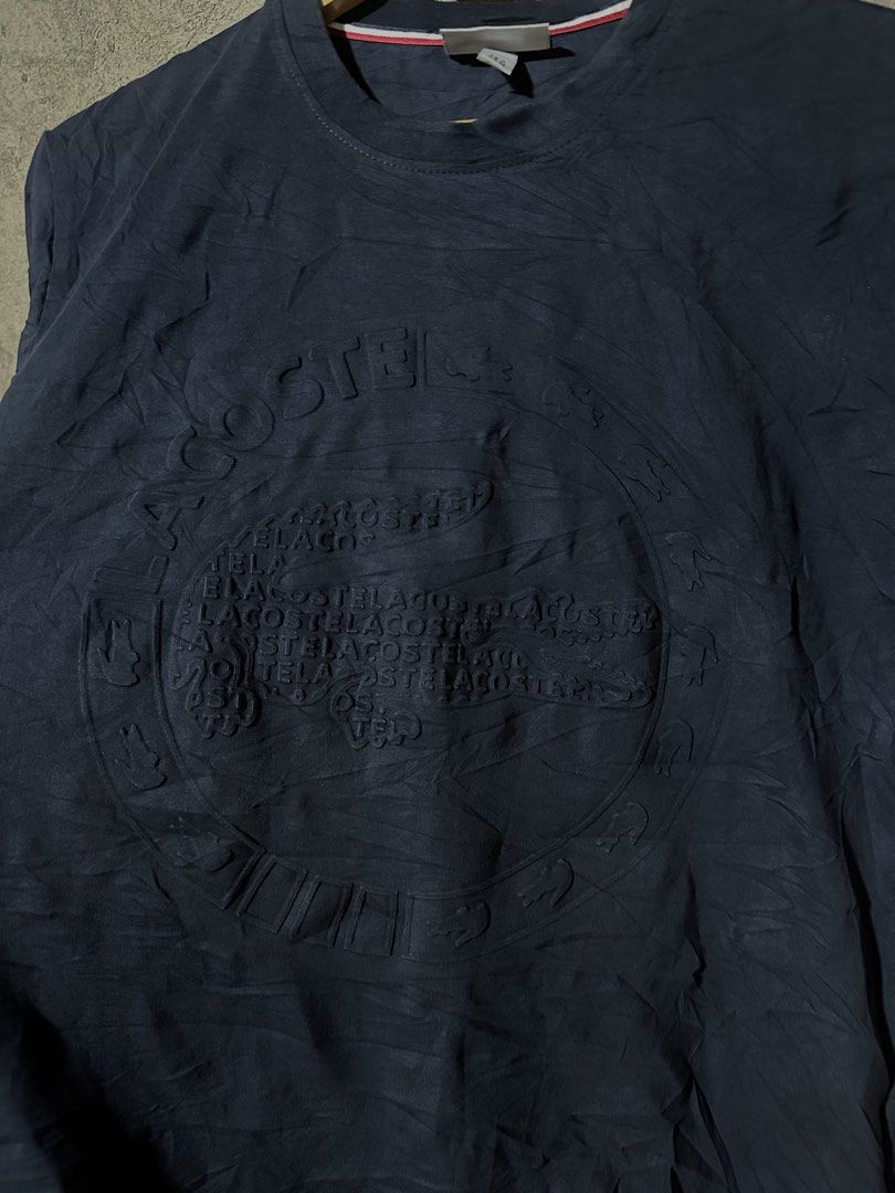 Lacoste embossed tone-on-tone graphic (Category: Tshirts & Polo Shirts ) located in Ozamiz City. Submitted by quick_done_deals (Listing ID 1469735404, Image 2). Description: 🛒 ** Lacoste embossed tone-on-tone graphic ** 🐊 💯 Excellent Condition 📐 Dimes: L28xW21 (M) 🔍 Issue: None 🎨 Color Rate: 9.5 / 10.