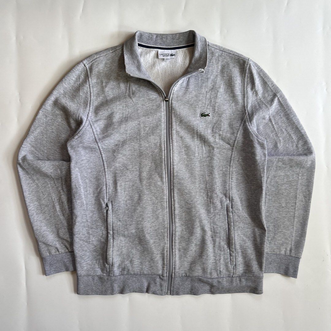 LACOSTE FLEECE FULLZIP JACKET (Category: Coats, Jackets and Outerwear) located in Bacolod City. Submitted by thrifth_to_the_gems (Listing ID 1469628729, Image 2). Description: LACOSTE FLEECE FULLZIP JACKET SIZE 6 XL ON TAG DIMES:22x28 EXCELLENT CONDITION 9.5/10 COLOR RATE AUTHENTIC/LEGIT MINIMAL FLAWS.