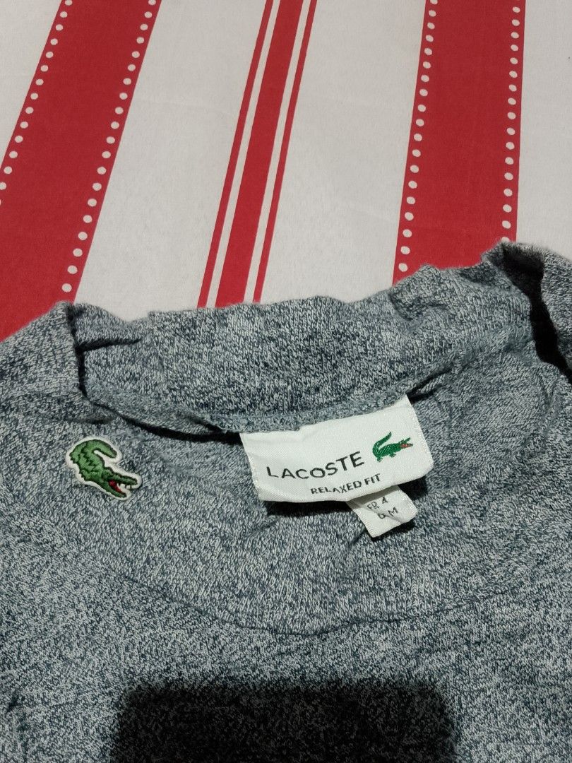 Lacoste sweat shirt (Category: Luxury Apparel) located in Iloilo. Submitted by janillthrifted (Listing ID 1469697212, Image 2). Description: .