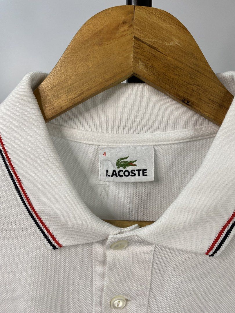 Lactose Polo Shirt (Category: Luxury Apparel) located in Bacolod City. Submitted by hayymeeh.finds (Listing ID 1469623869, Image 3). Description: (Authentic) Lactose Semi Big Logo Polo Shirt - White Size: Medium Measurements: Width: 19.5-20" | Length: 26.5-27" Condition: good as new, flawless, 9.8/10 color rate Price: ₱1,580 free shipping 📍 Location: Bacolod City 🚚 Shipping: (J&T / Meet-up if available) 💳 Payment: (GCash / Cash / Bank Transfer