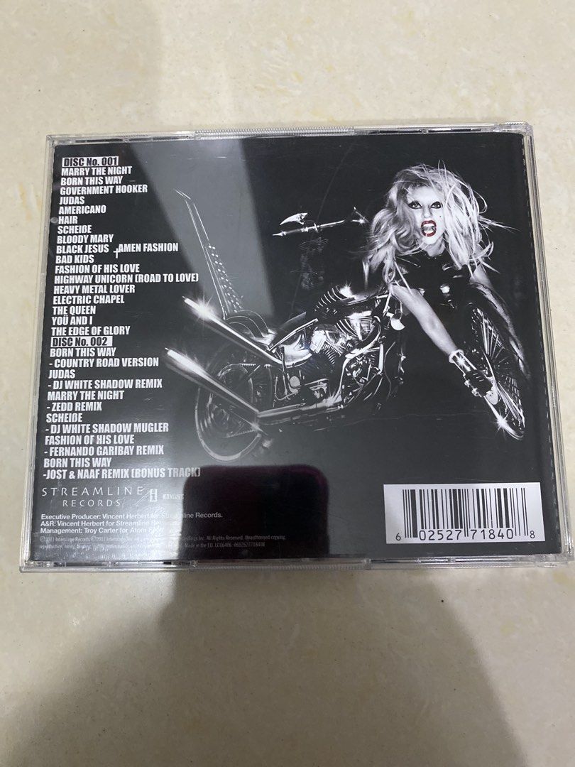Lady Gaga Born This Way Deluxe CD (EU) (Category: CDs & DVDs) located in Taguig. Submitted by steph_dee (Listing ID 1469701070, Image 2). Description: Like new condition.