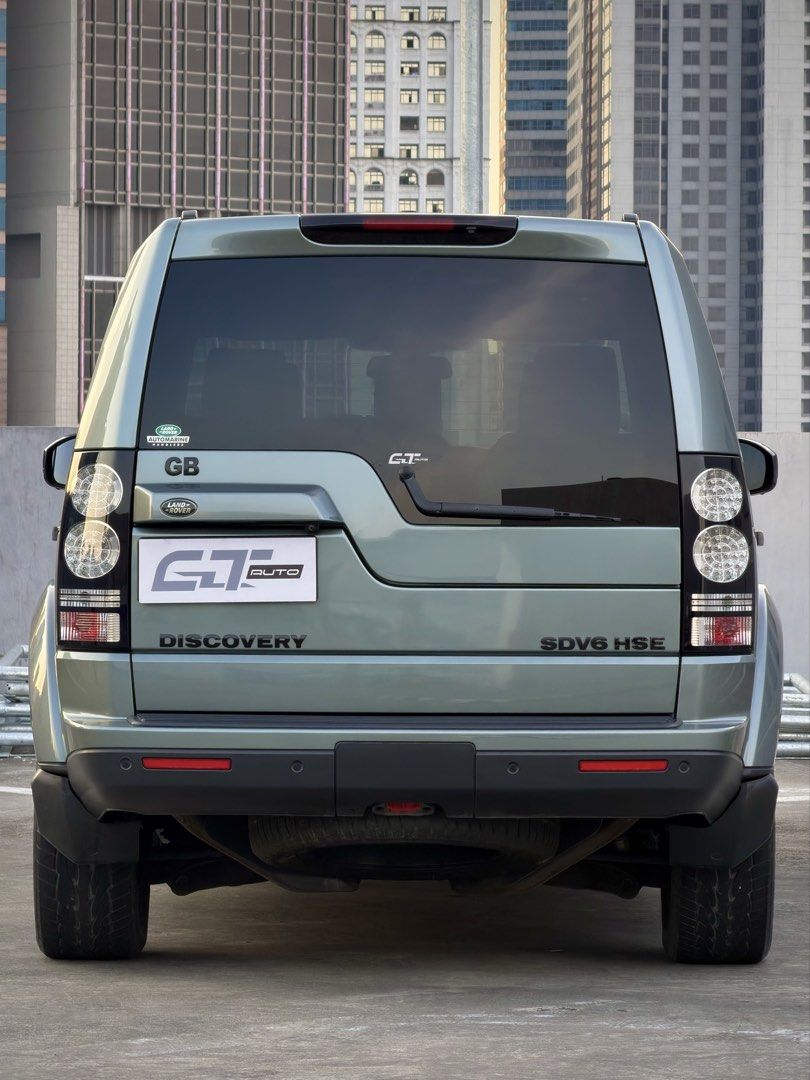 Land Rover Discovery 4 HSE SDV6 Auto (Category: Used Cars) located in Pasig City. Submitted by gtautoph (Listing ID 1469635638, Image 1). Description: ⬛️🟥🟨 FOR SALE 🟨🟥⬛️ 2015 Land Rover Discovery 4 LR4 HSE SDV6 Local unit 3.0L V6 Twin-Turbo Diesel Engine 252 HP / 600 Nm of Torque 8-Speed Automatic Transmission Scotia Grey on Ebony Leather Triple-Panel Panoramic Glass Roof 40k Kilometers 4WD with Low-Range Transfer Case Terrain Response System